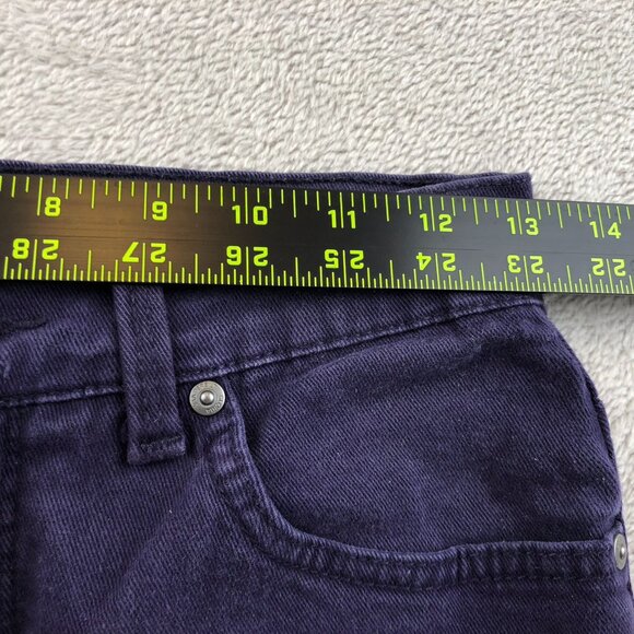 Gloria Vanderbilt Womens Jeans Size 4 Petite Amanda Straight Purple Denim Casual - Picture 6 of 14